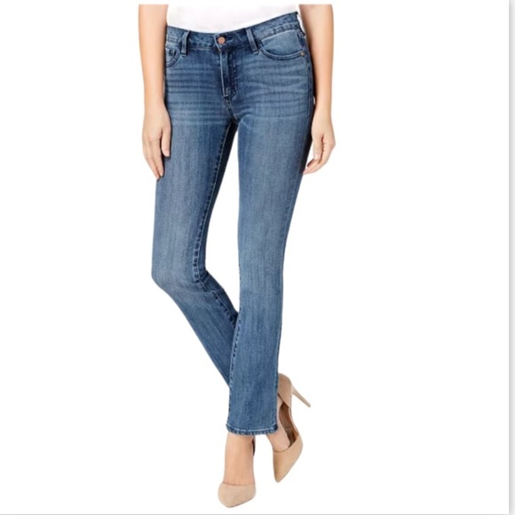 NWT Buffalo David Bitton Faith Mid-Rise Straight-Leg Jeans Size 25 - Picture 3 of 12